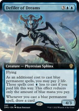 0393 Defiler of Dreams (Extended Art) R Dominaria United