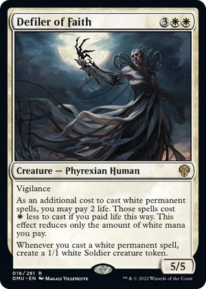 0016 Defiler of Faith R Dominaria United