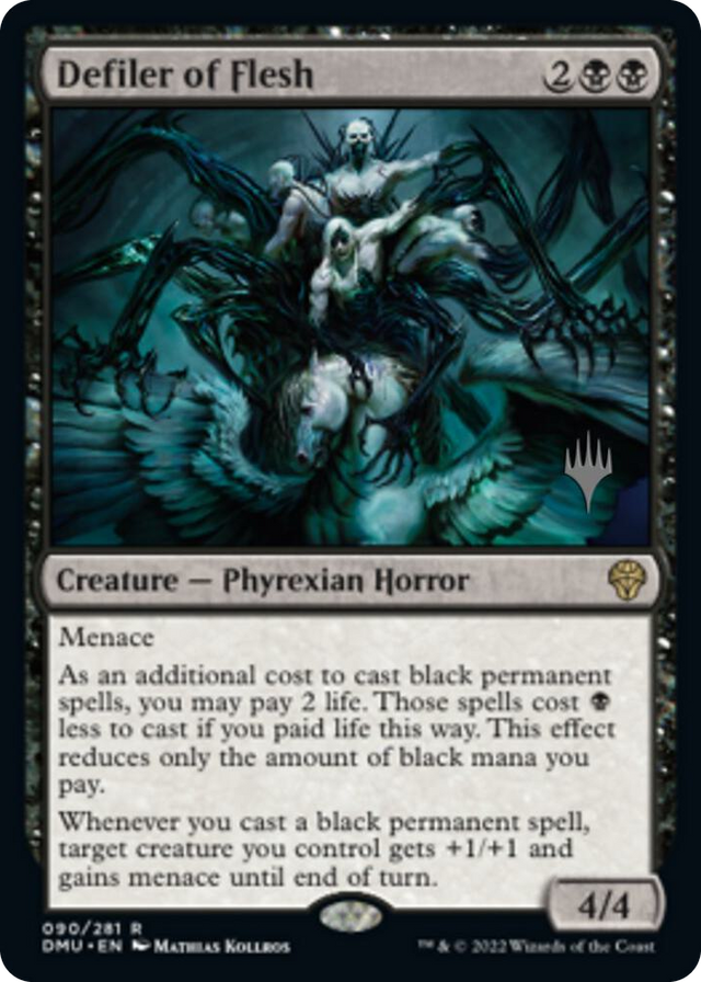 0090 Defiler of Flesh R Promo Pack: Dominaria United
