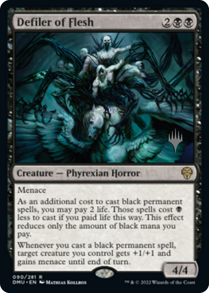 0090 Defiler of Flesh R Promo Pack: Dominaria United