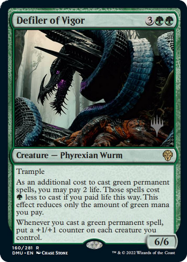 0160 Defiler of Vigor R Promo Pack: Dominaria United