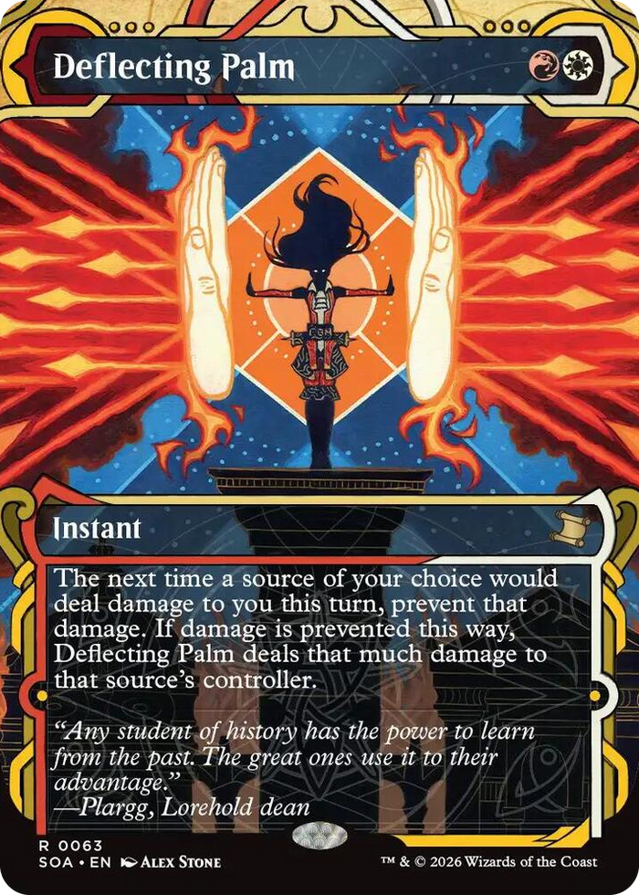Deflecting Palm #63 R - Secrets of Strixhaven: Mystical Archive Pokemon card