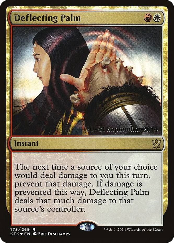 Deflecting Palm #173 R - Prerelease Cards Pokemon card