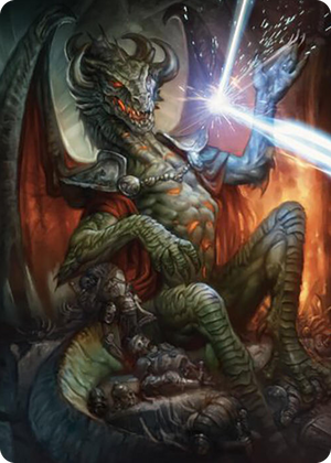 0066 Deflecting Swat Art Card S Art Series: Commander Masters