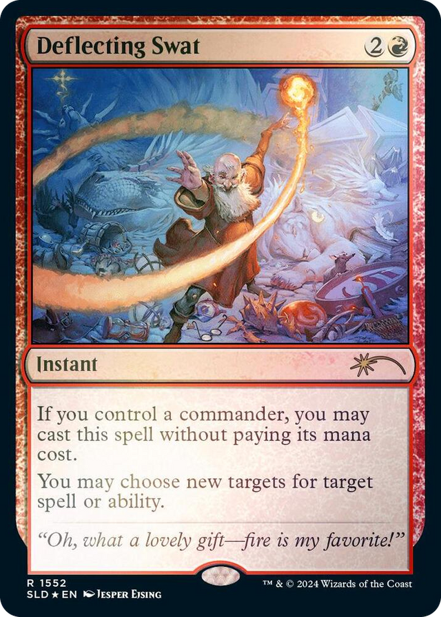 1552 Deflecting Swat (Rainbow Foil) R Secret Lair Drop Series