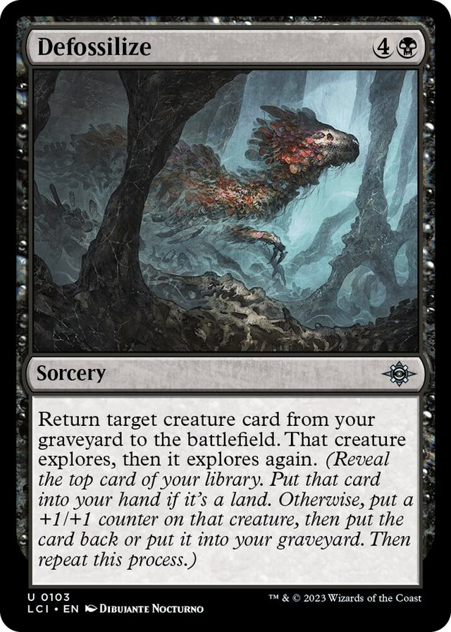 0103 Defossilize U The Lost Caverns of Ixalan