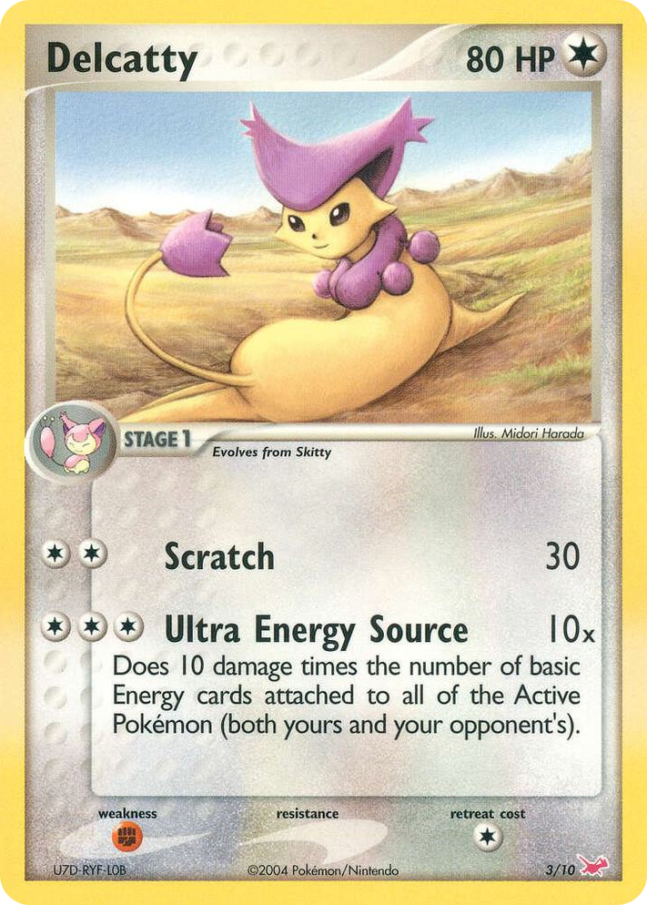 0003 Delcatty Common EX Trainer Kit 1: Latias & Latios