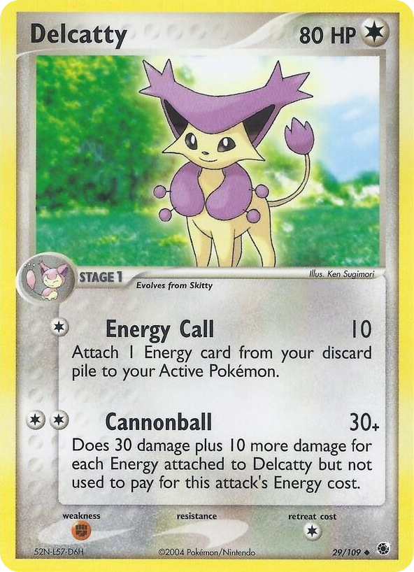 0029 Delcatty Uncommon EX Battle Stadium