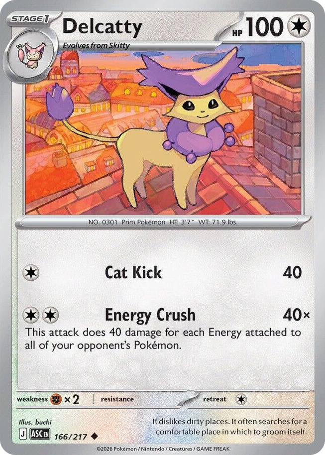 0166 Delcatty Uncommon Ascended Heroes