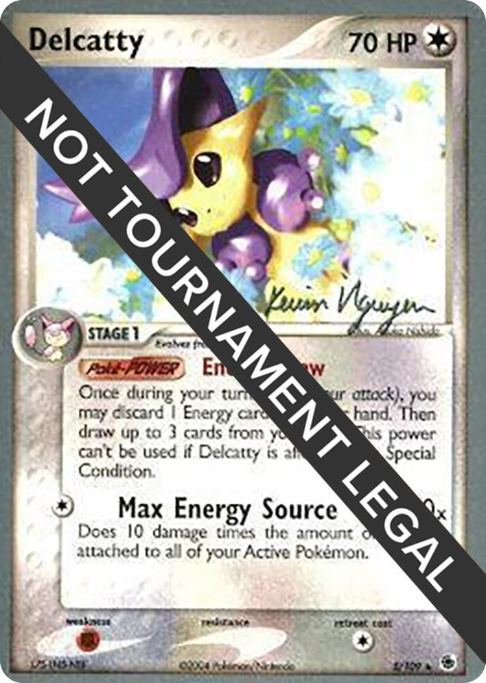 0005 Delcatty - 2004 (Kevin Nguyen) Holo Rare World Championship Decks