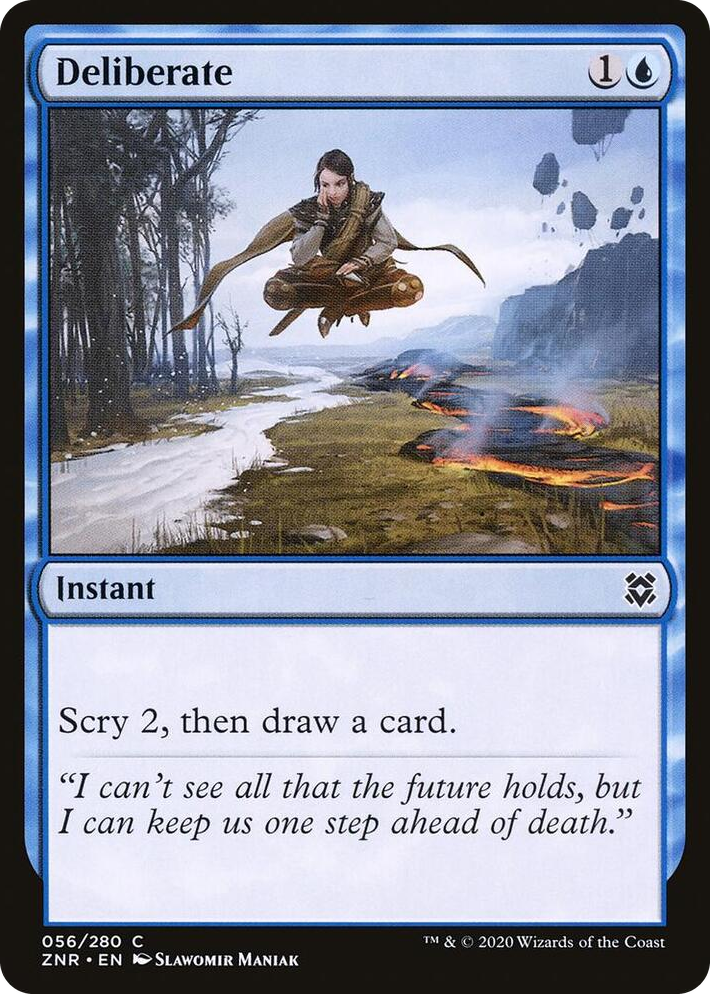 0056 Deliberate C Zendikar Rising