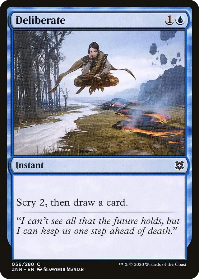 0056 Deliberate C Zendikar Rising
