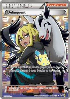 0098b Delinquent - 98b/122 (Full Art) Promo Alternate Art Promos