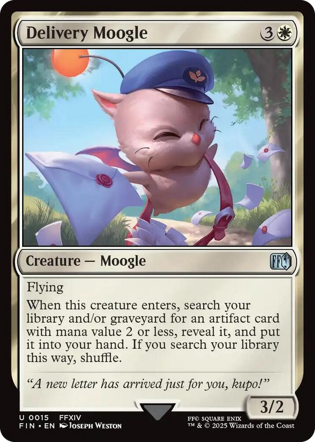 0015 Delivery Moogle U FINAL FANTASY