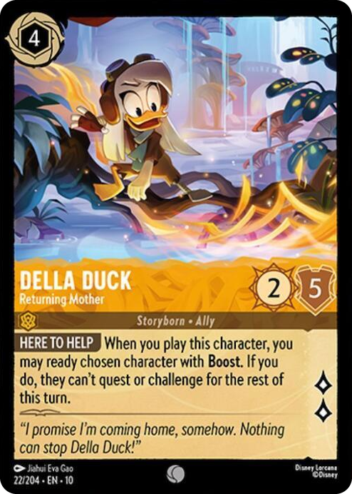 0022 Della Duck - Returning Mother Common Whispers in the Well