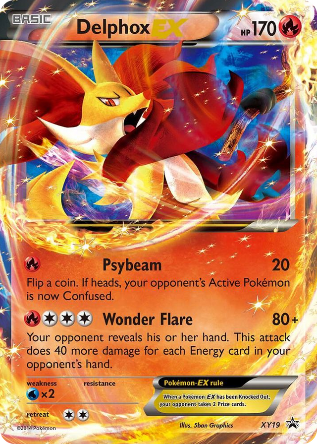 XY019 Delphox EX - XY19 Promo XY Promos