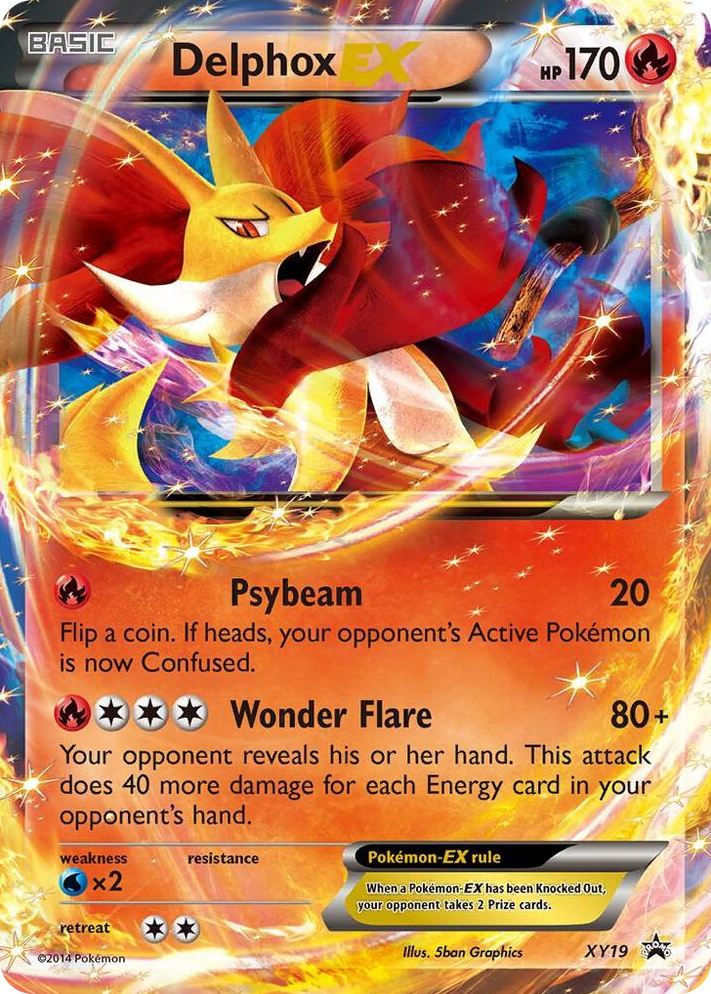 XY019 Delphox EX - XY19 Promo XY Promos