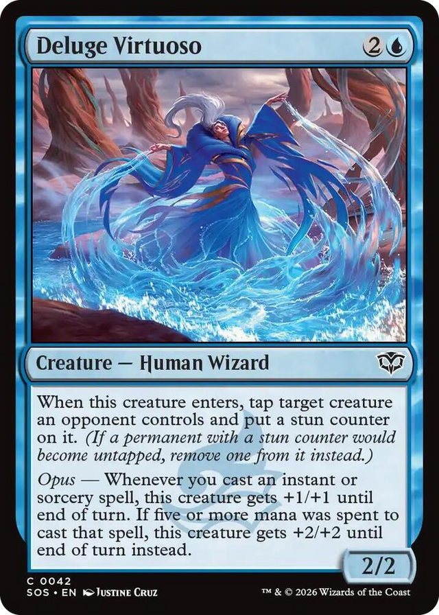 0042 Deluge Virtuoso C Secrets of Strixhaven