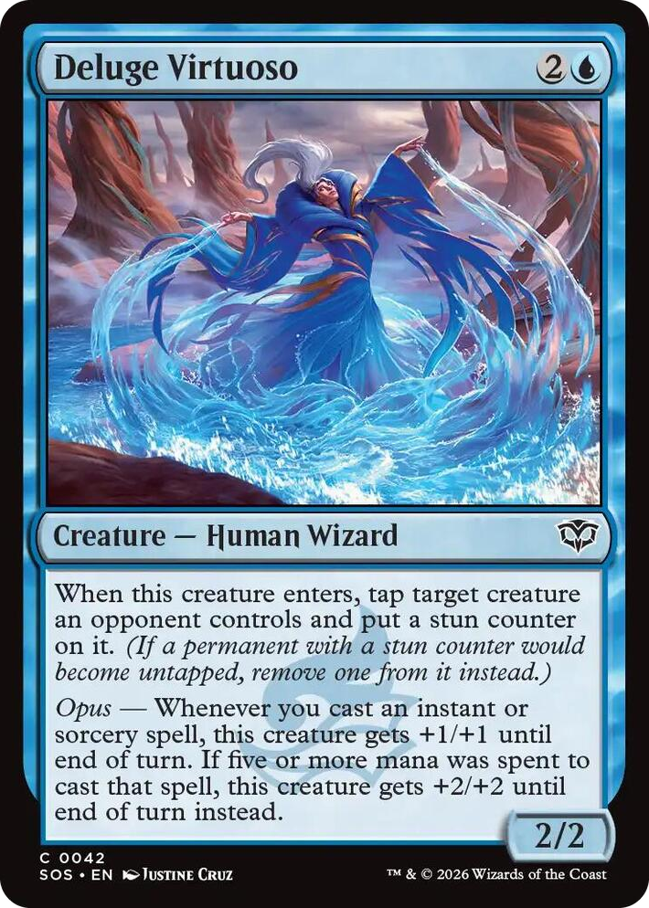 0042 Deluge Virtuoso C Secrets of Strixhaven