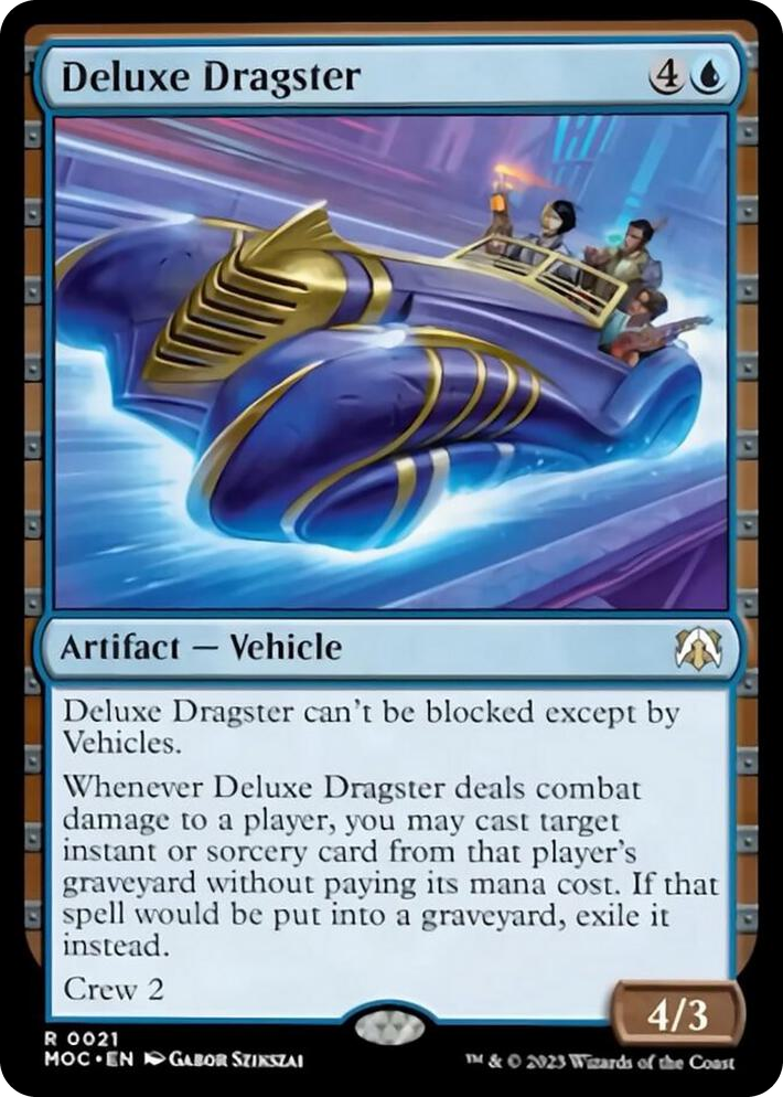 0021 Deluxe Dragster R Commander: March of the Machine