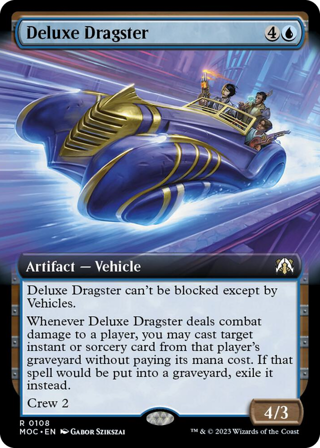 0108 Deluxe Dragster (Extended Art) R Commander: March of the Machine