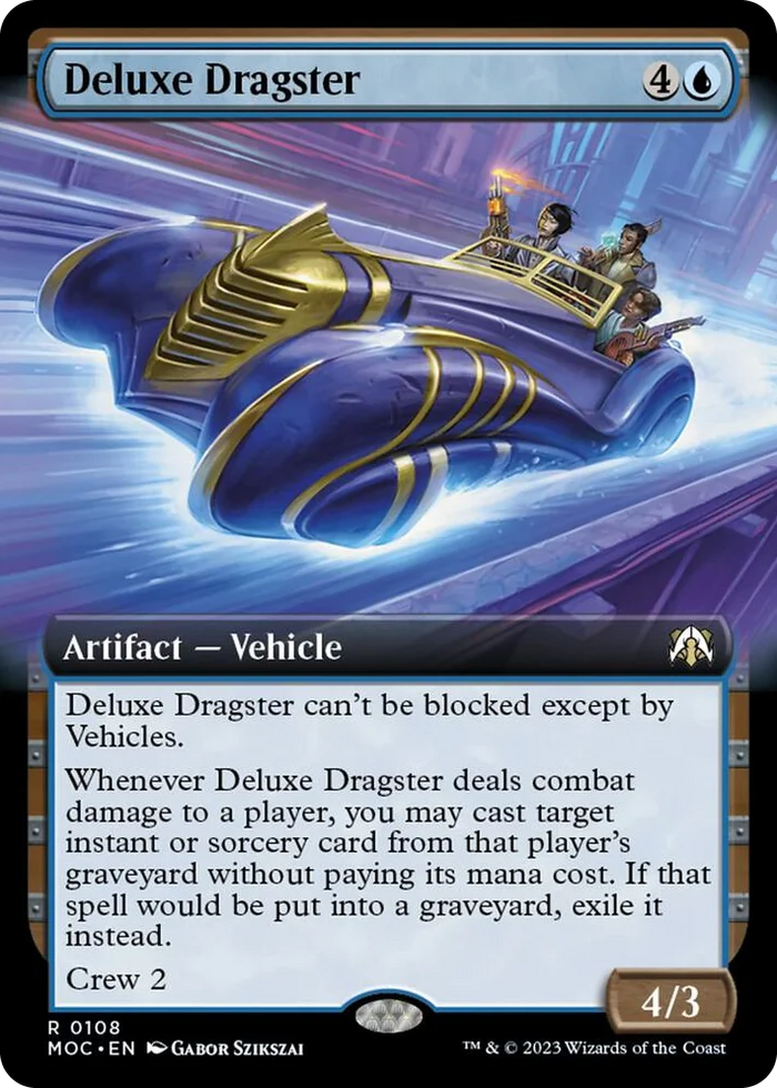 0108 Deluxe Dragster (Extended Art) R Commander: March of the Machine