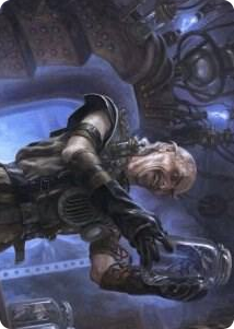 0021 Delver of Secrets Art Card S Art Series: Innistrad: Midnight Hunt