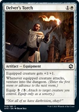 0010 Delver's Torch C Adventures in the Forgotten Realms