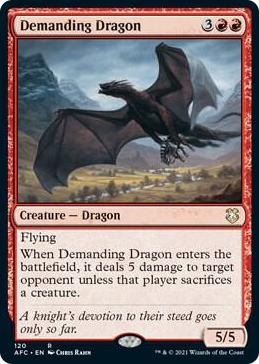 0120 Demanding Dragon R Commander: Adventures in the Forgotten Realms