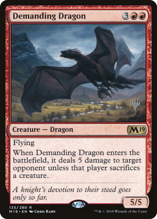 0135 Demanding Dragon R Promo Pack: Core Set 2020