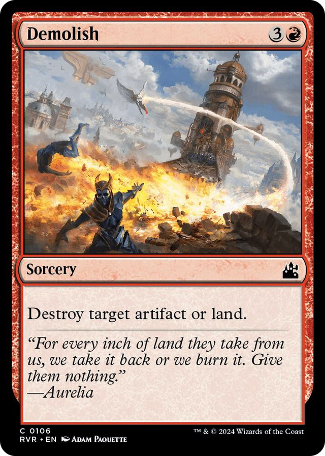 0106 Demolish C Ravnica Remastered