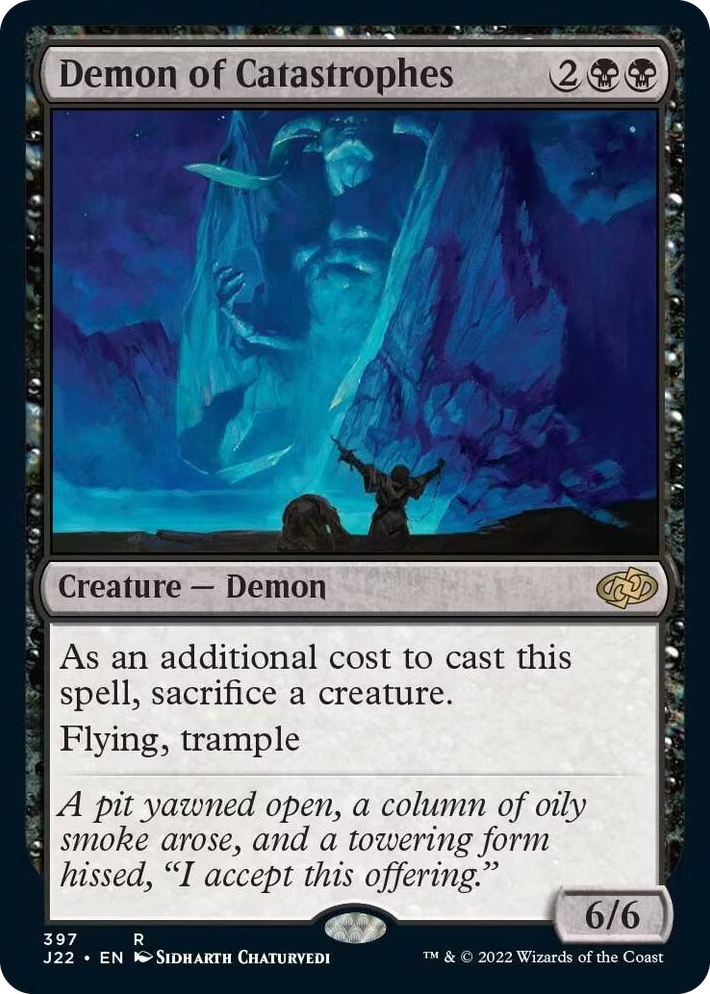 0397 Demon of Catastrophes R Jumpstart 2022