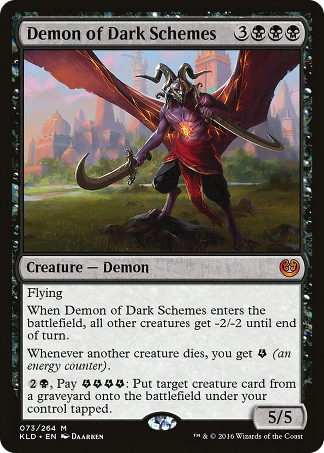 0073 Demon of Dark Schemes M Kaladesh