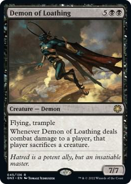 0045 Demon of Loathing R Magic Game Night: Free-For-All
