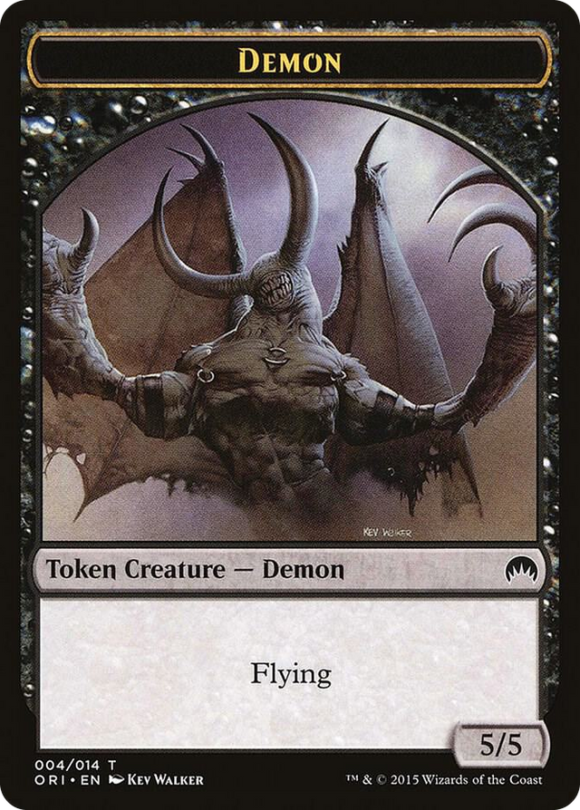 0004 Demon Token T Magic Origins