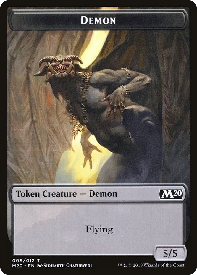 0005 Demon Token T Core Set 2020