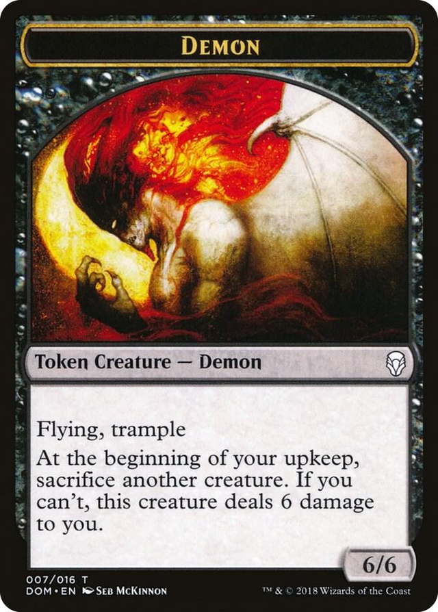 0007 Demon Token T Dominaria