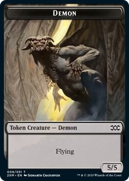 0009 Demon Token T Double Masters
