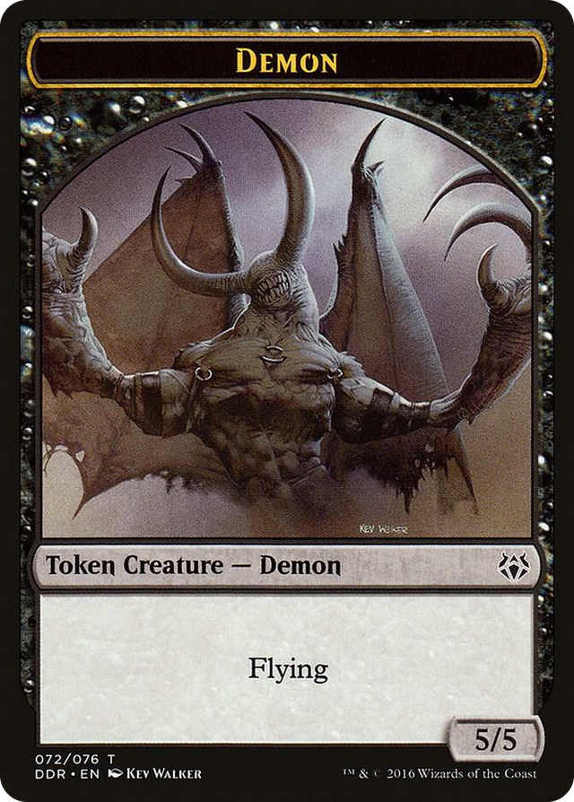 0072 Demon Token T Duel Decks: Nissa vs. Ob Nixilis