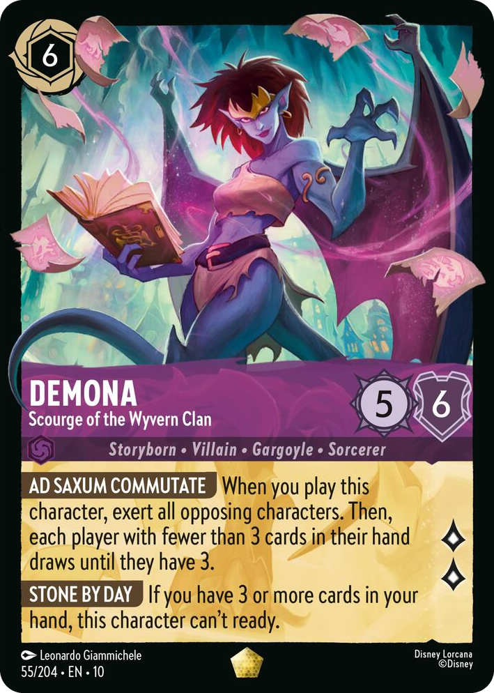 0055 Demona - Scourge of the Wyvern Clan Legendary Whispers in the Well