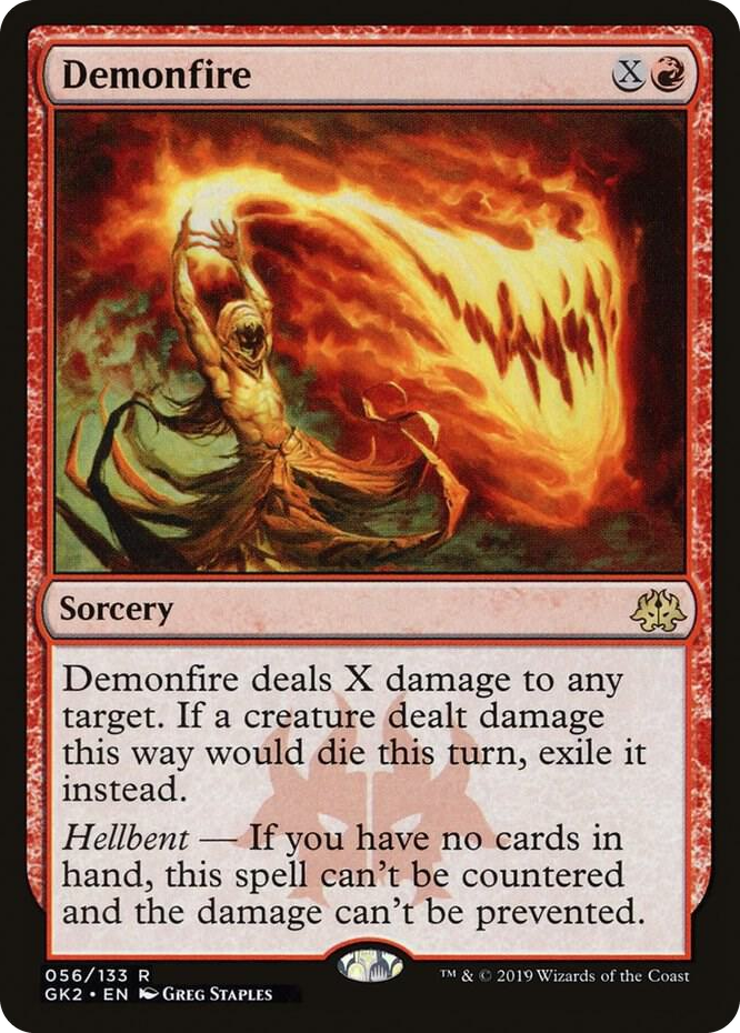 0056 Demonfire R Ravnica Allegiance: Guild Kits