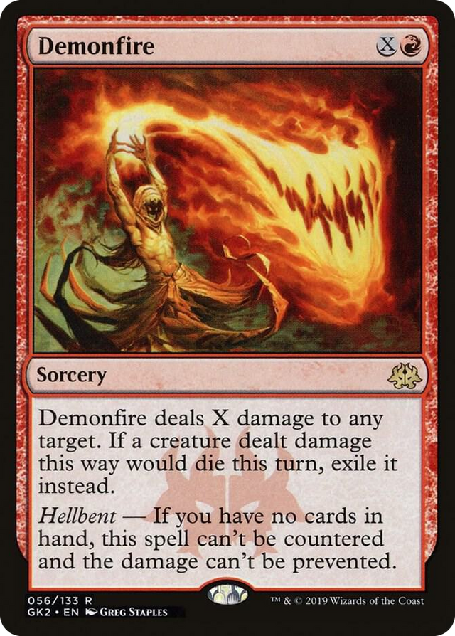 0056 Demonfire R Ravnica Allegiance: Guild Kits