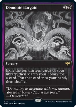 0370 Demonic Bargain R Innistrad: Double Feature