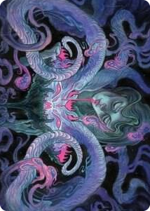 Demonic Bargain Art Card #30 S - Art Series: Innistrad: Crimson Vow Pokemon card