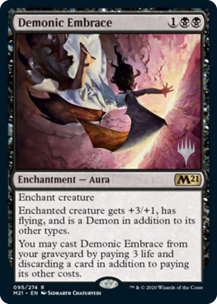 0095 Demonic Embrace R Promo Pack: Core Set 2021