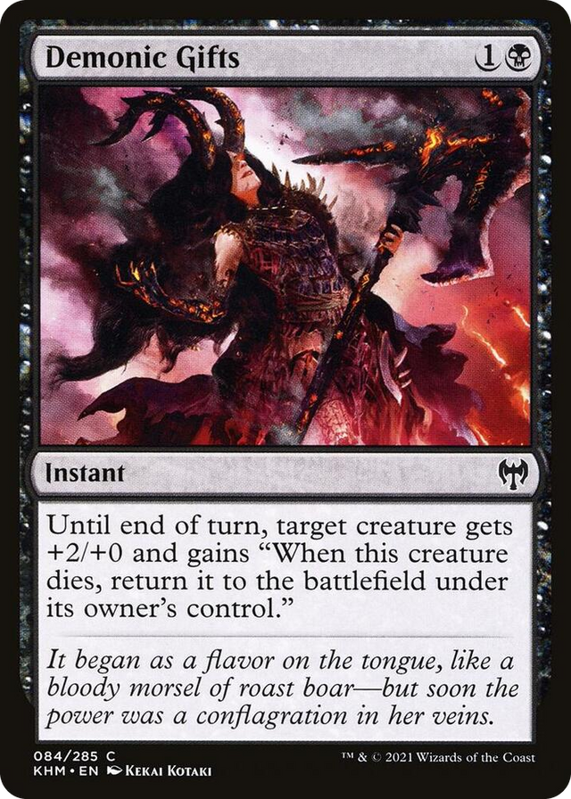 0084 Demonic Gifts C Kaldheim