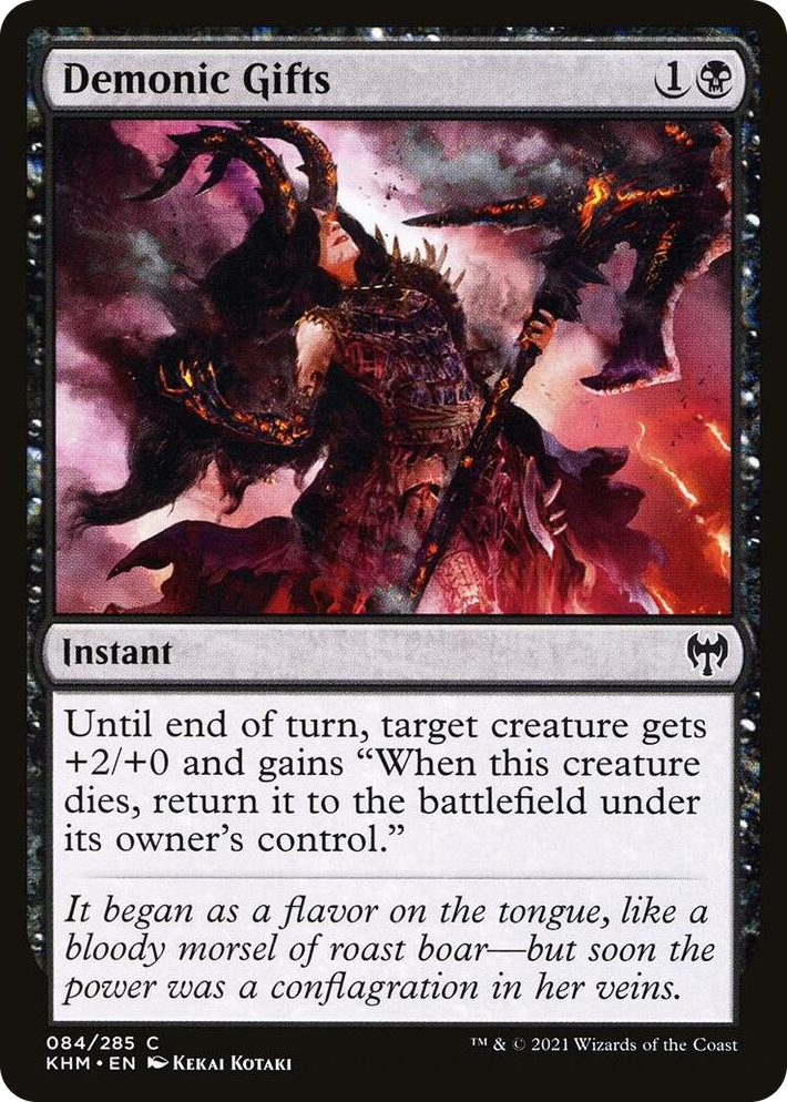 0084 Demonic Gifts C Kaldheim