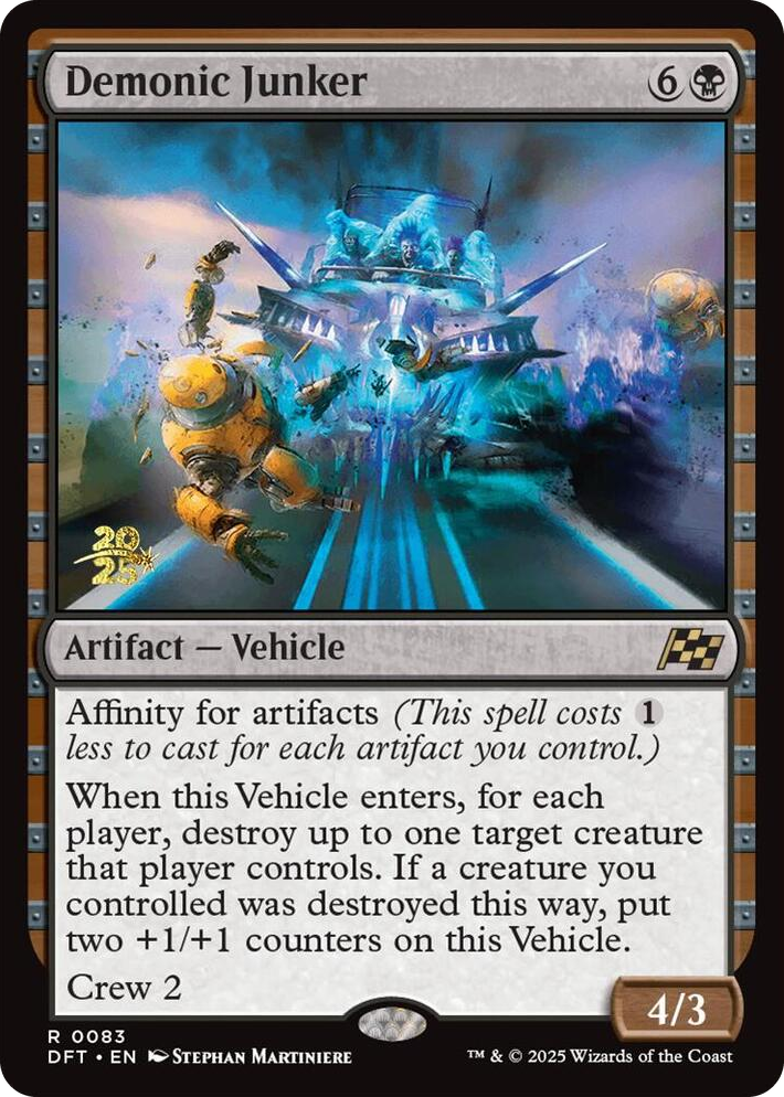 0083 Demonic Junker R Prerelease Cards