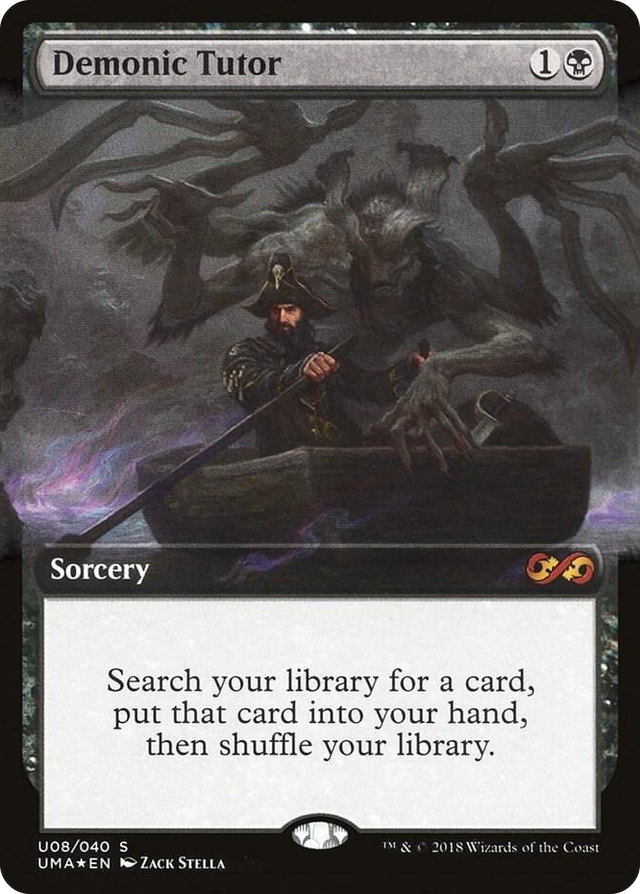 U008 Demonic Tutor S Ultimate Masters: Box Toppers