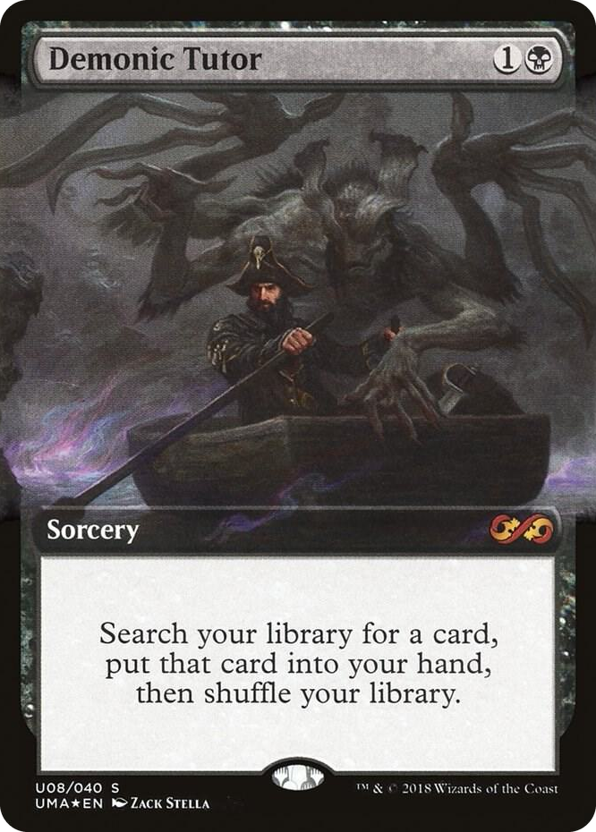 U008 Demonic Tutor S Ultimate Masters: Box Toppers